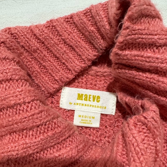 Anthropologie Pink Sweater - Picture 2 of 3